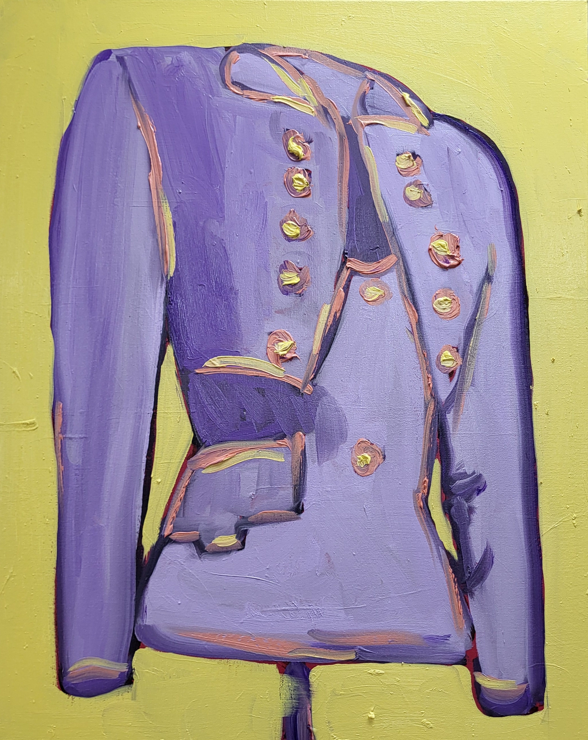 Peplum Jacket Violet