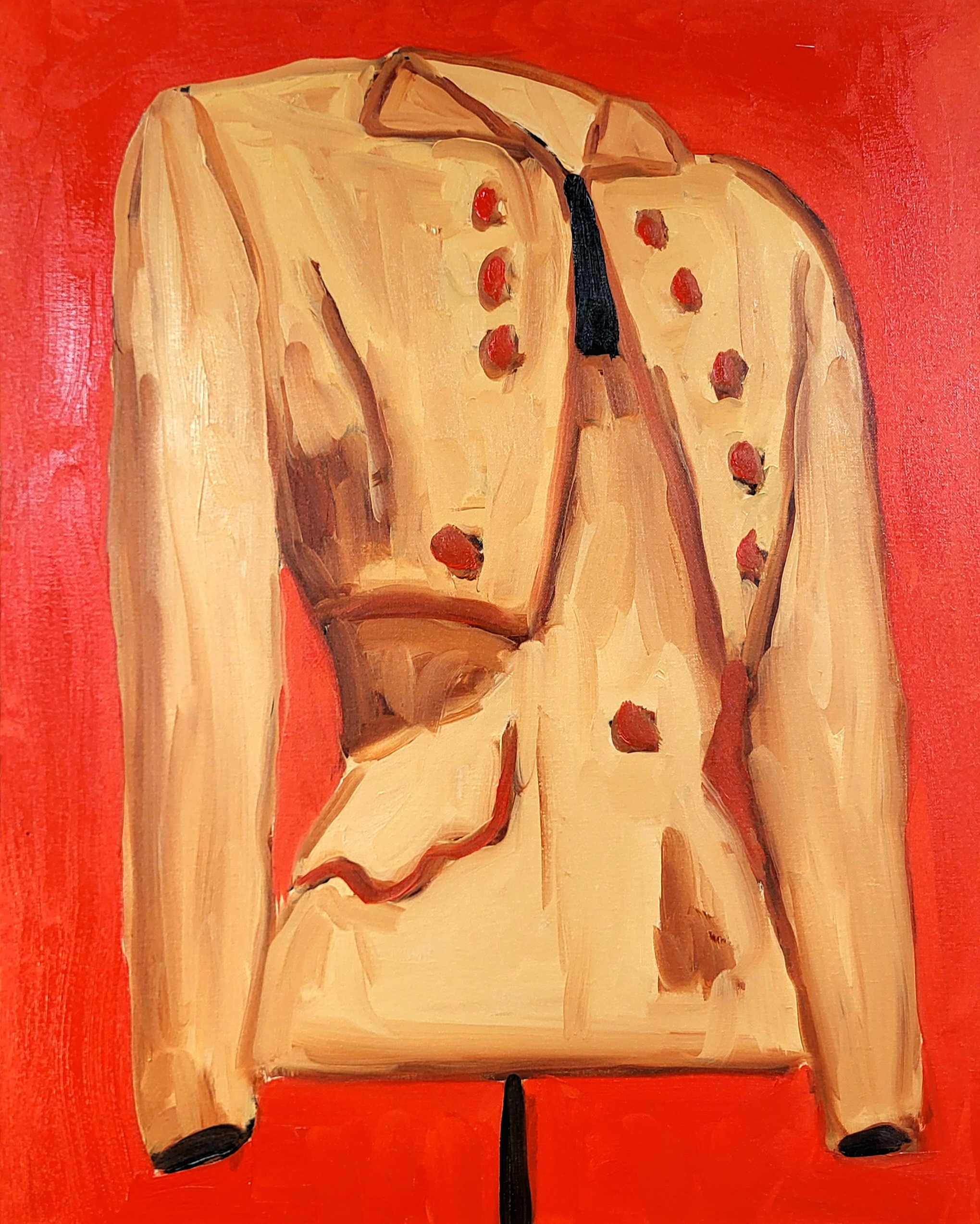 Peplum Jacket Tan